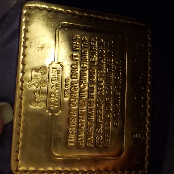 Coach clutch purse - Picture 2 of 6